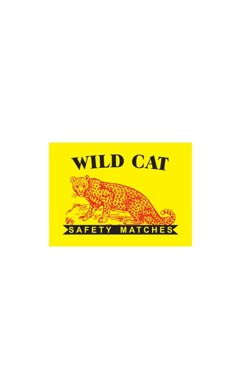 Wild Cat Safety Matches logo